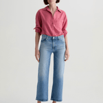 Saige Wide - Leg Crop Jean - AG