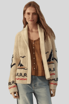 Sailboat Lodge Cardigan - The Great
