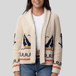 Sailboat Lodge Cardigan - The Great