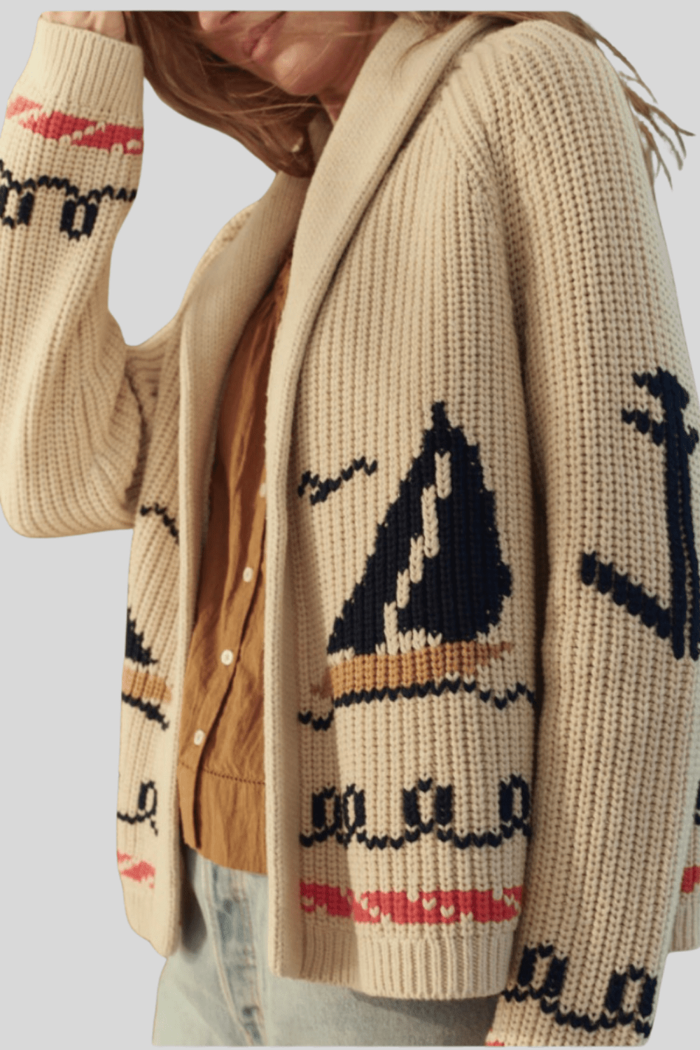 Sailboat Lodge Cardigan - The Great