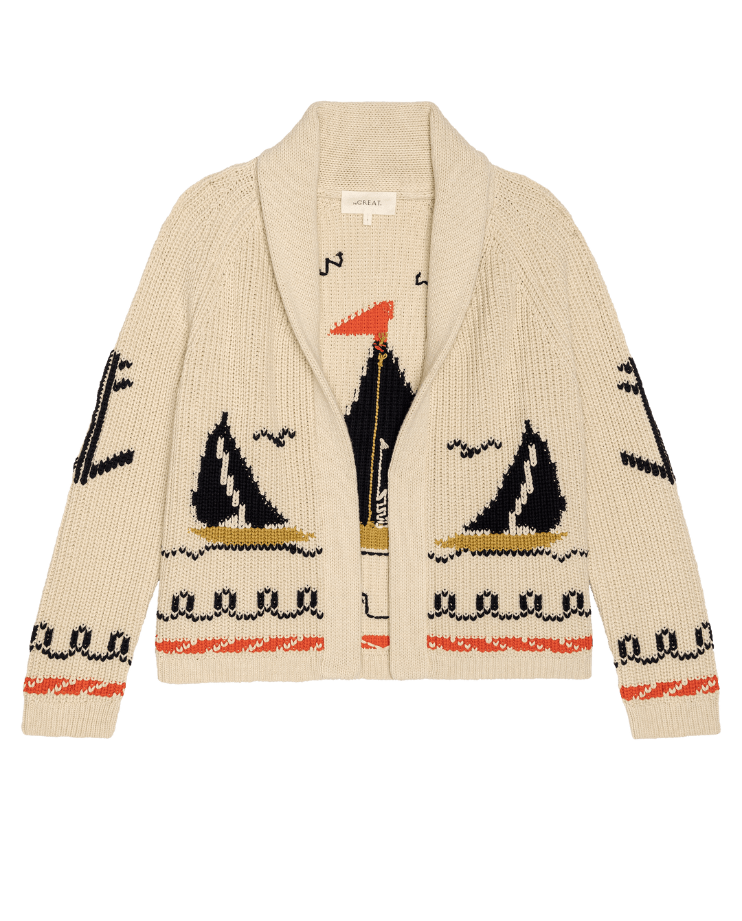Sailboat Lodge Cardigan - The Great