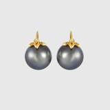 Samira 13 Floating Tahitian Pearl Earrings - Samira 13