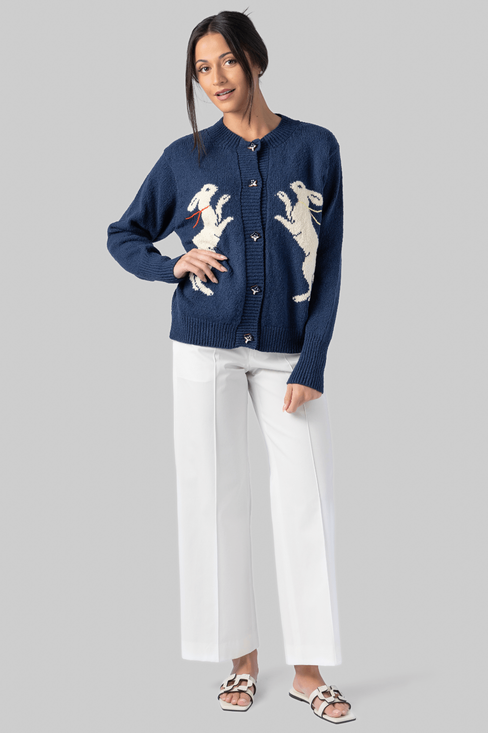 Sammi Midnight Hare Cardigan - Alix of Bohemia
