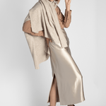 Satin Sarong Skirt - Peter Cohen