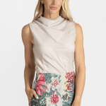 Sheer Layered Sleeveless Top - Gauchere