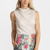 Sheer Layered Sleeveless Top - Gauchere