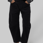 Shon Corduroy Pant in Black - Nili Lotan