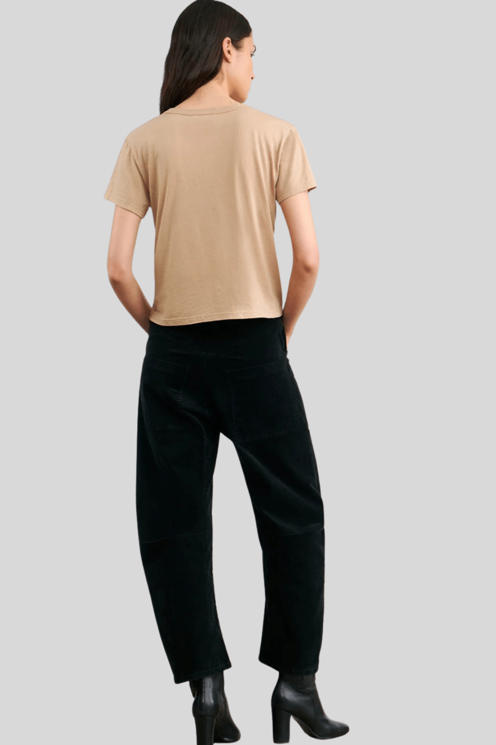 Shon Corduroy Pant in Black - Nili Lotan