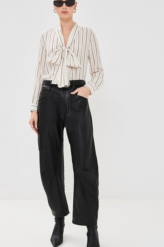 Shon Leather Pant - Nili Lotan