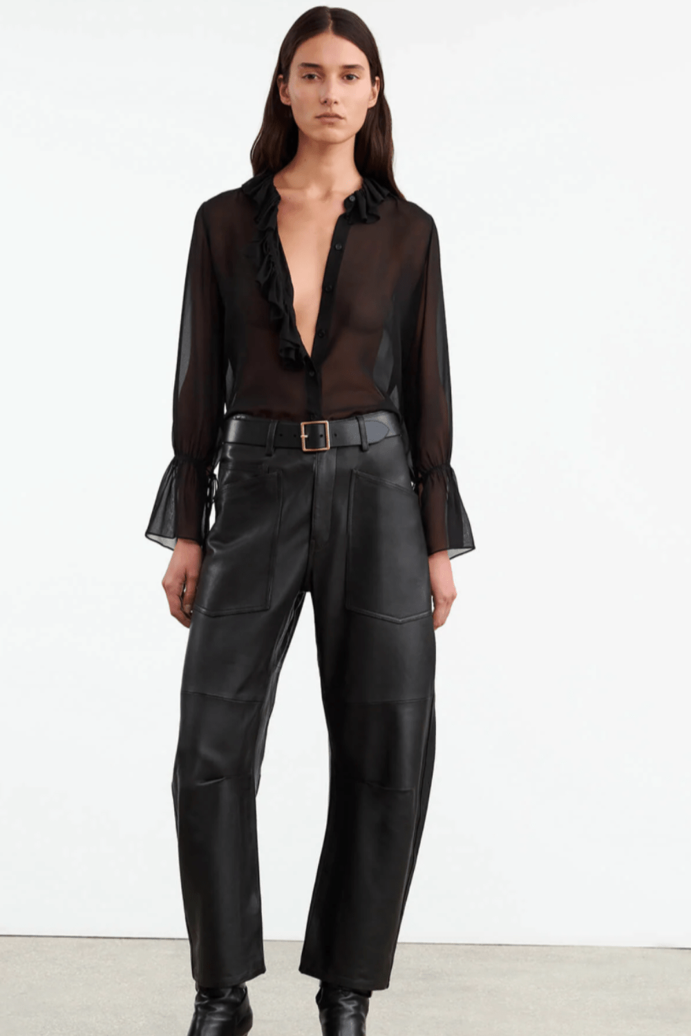 Shon Leather Pant - Nili Lotan