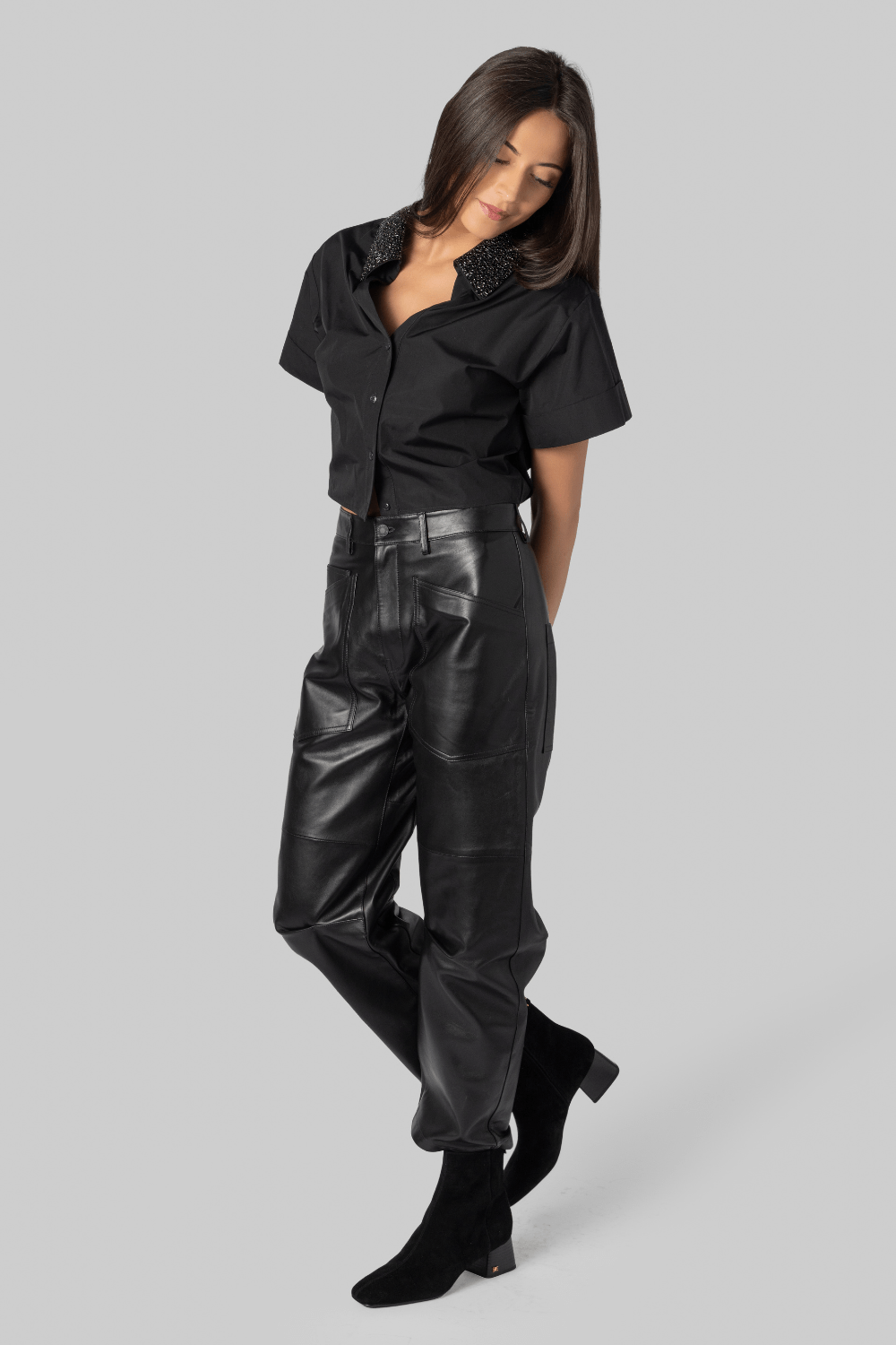 Shon Leather Pant - Nili Lotan