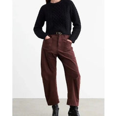 Shon Oxblood Pant - Nili Lotan