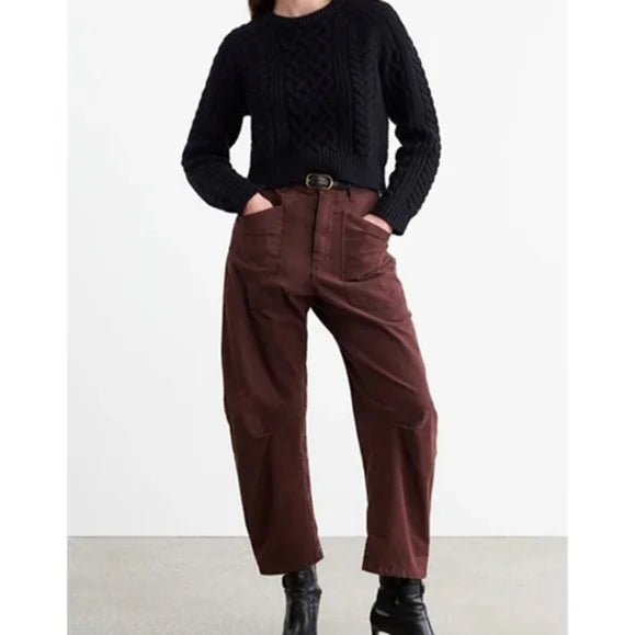 Shon Oxblood Pant - Nili Lotan