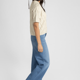 Short - Sleeved Sweater - Closed