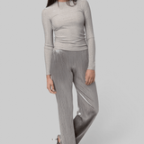 Silky Velvet Pleated Jersey Pant - Forte Forte