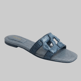 Simkhai Monogram Raffia Sandal - Simkhai