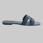 Simkhai Monogram Raffia Sandal - Simkhai
