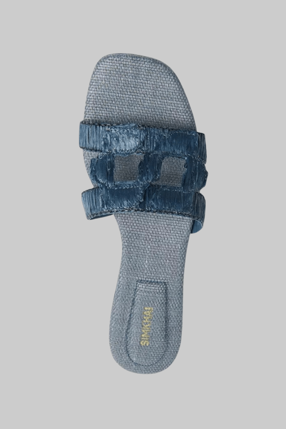 Simkhai Monogram Raffia Sandal - Simkhai