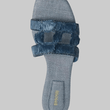 Simkhai Monogram Raffia Sandal - Simkhai