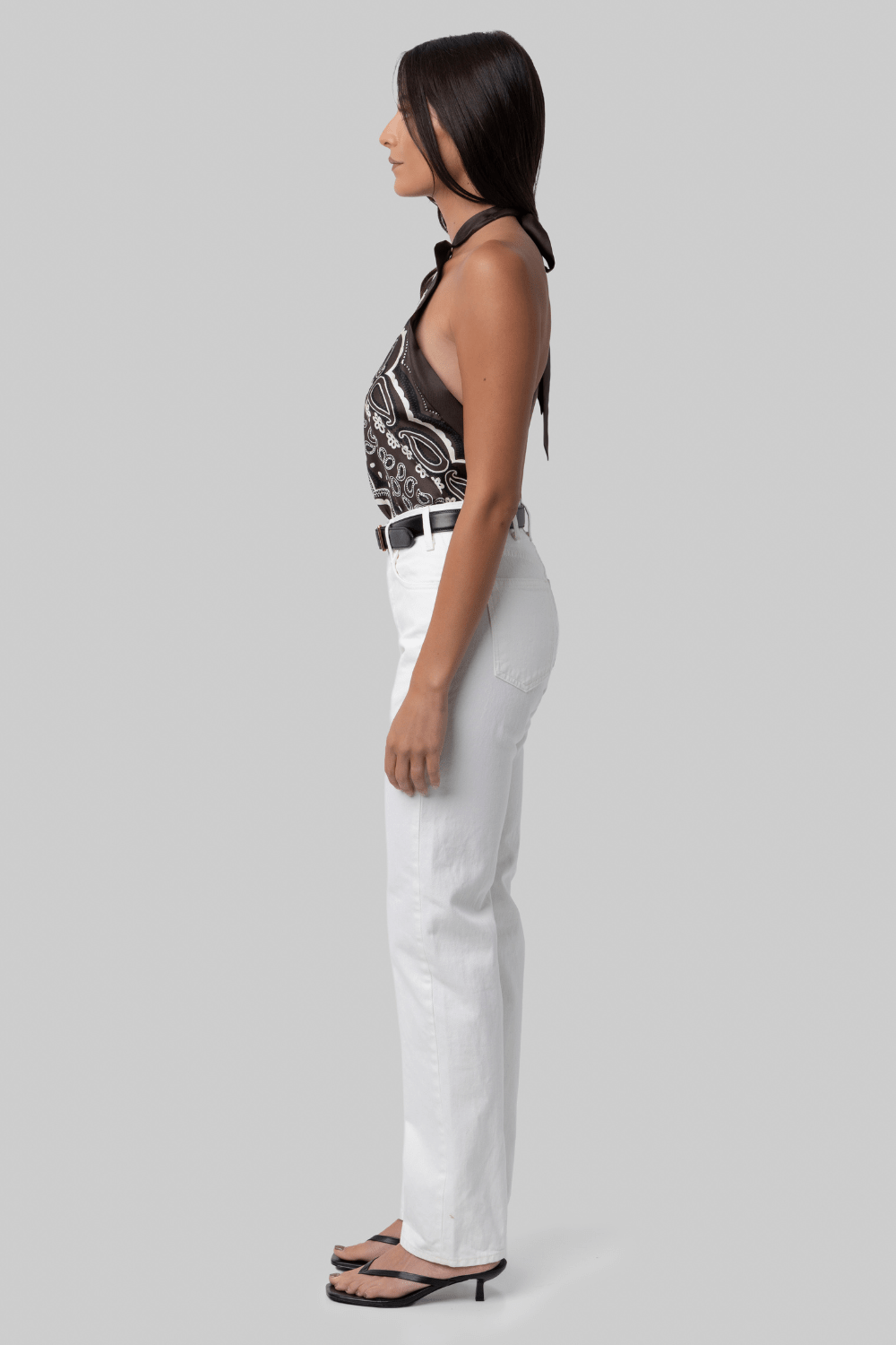Solal Silk Halterneck Top - Nili Lotan