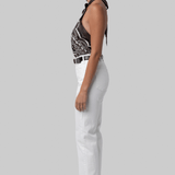 Solal Silk Halterneck Top - Nili Lotan