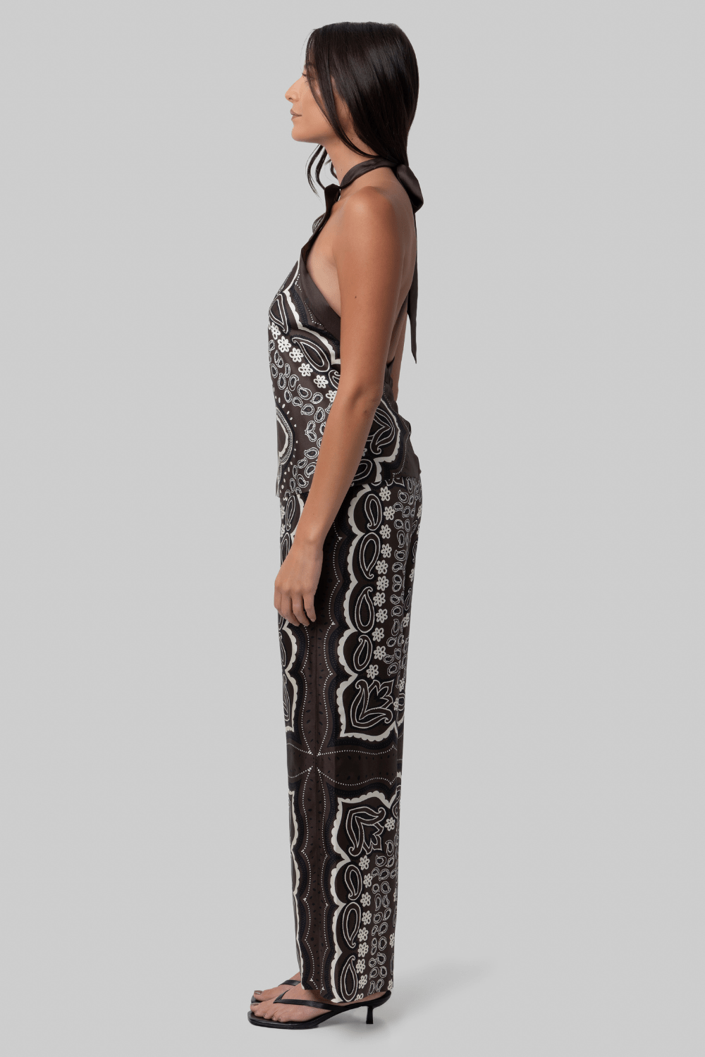 Solal Silk Halterneck Top - Nili Lotan