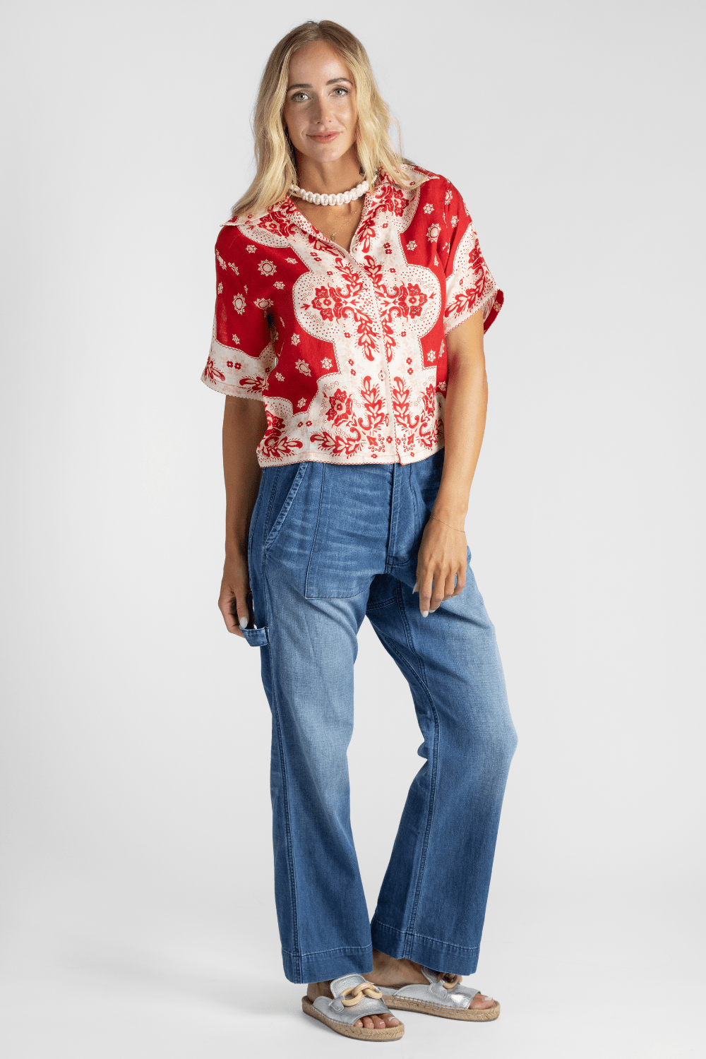 Stevie Bandana Shirt - Alix of Bohemia