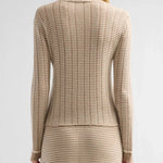 Stina Turtleneck in Ladder Stripe - Proenza Schouler