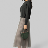 Stone Tulle Pleated Skirt - Forte Forte