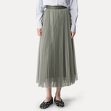 Stone Tulle Soleil Pliss Skirt - Forte Forte