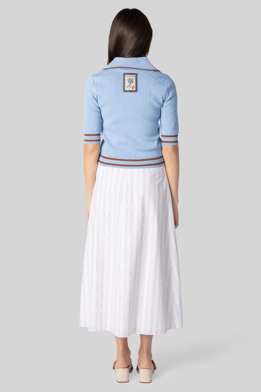 Striped A Line Skirt - TWP