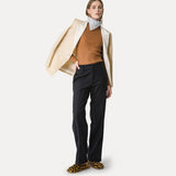 Superfine Merino Gold Ribbed Sweater - Forte Forte