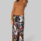 Superfine Merino Ochre Ribbed Sweater - Forte Forte