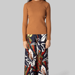 Superfine Merino Ochre Ribbed Sweater - Forte Forte