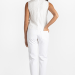Taffeta Ruffle Shirt - Odeeh