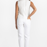 Taffeta Ruffle Shirt - Odeeh