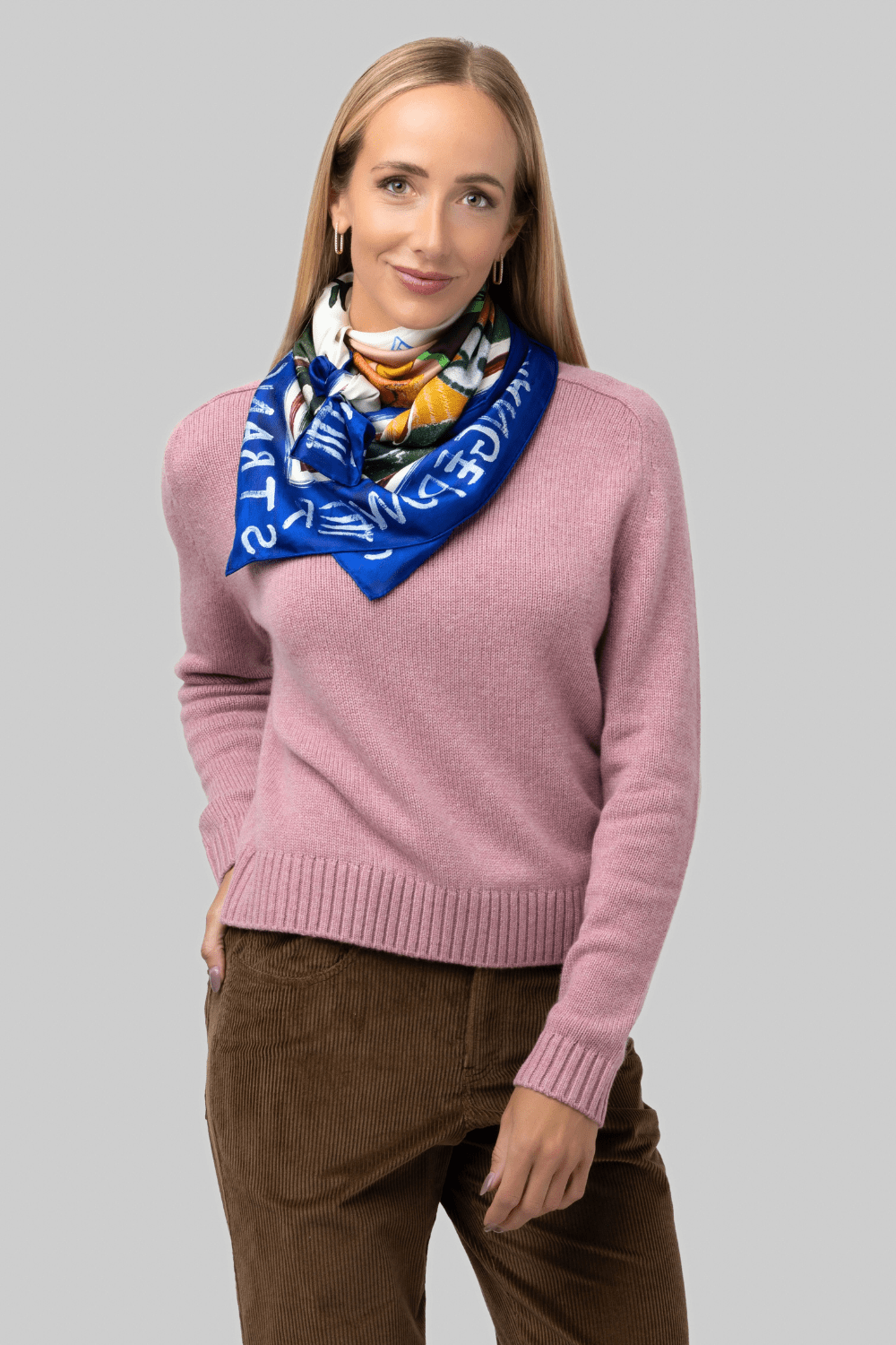 Tangible Love Silk Scarf - Alemais