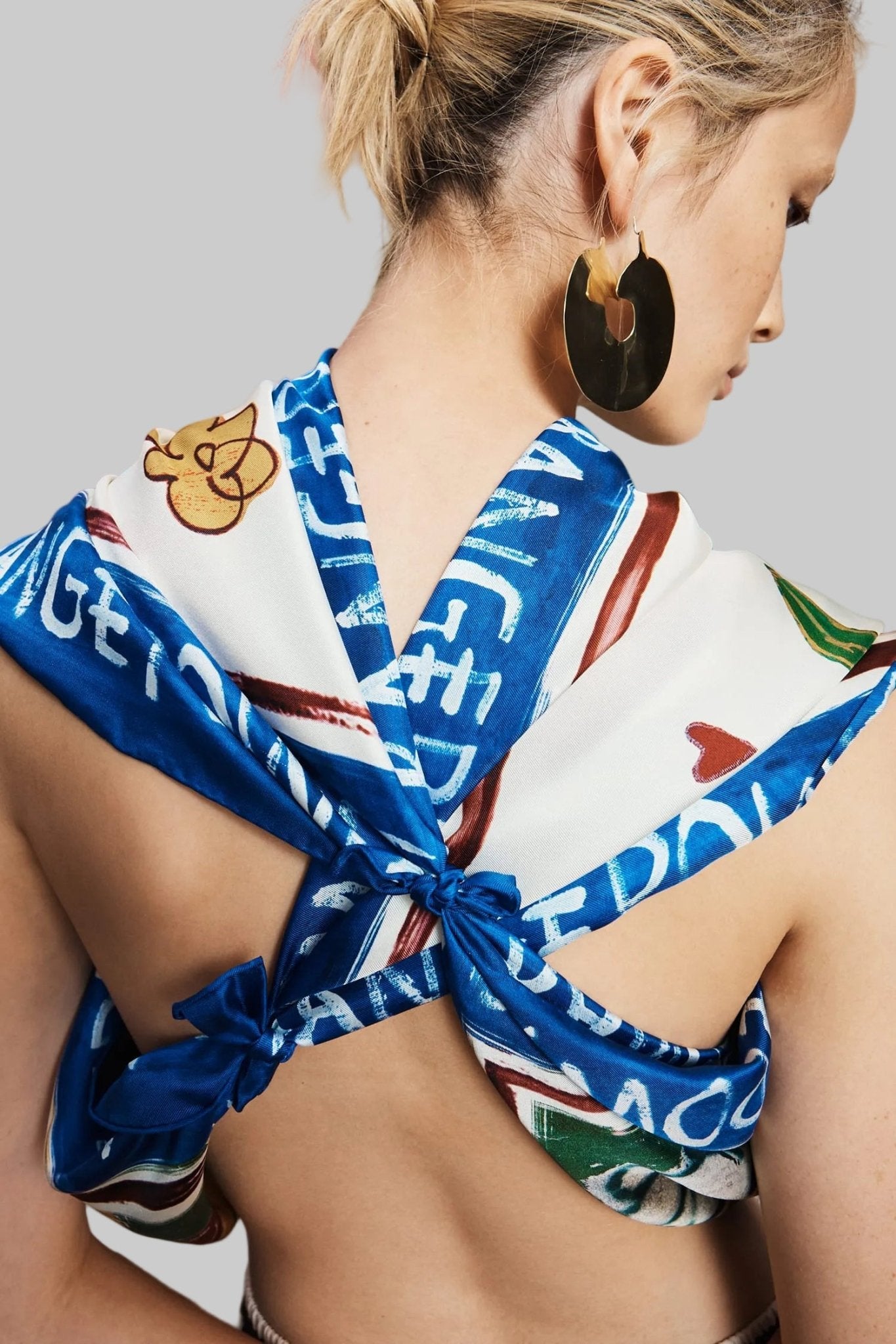 Tangible Love Silk Scarf - Alemais