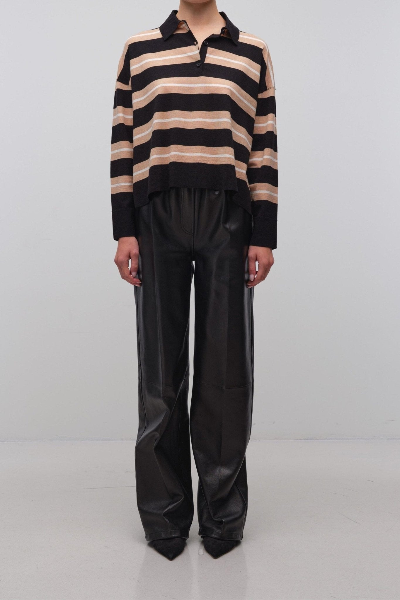 Thames Long Sleeve Polo - Simkhai