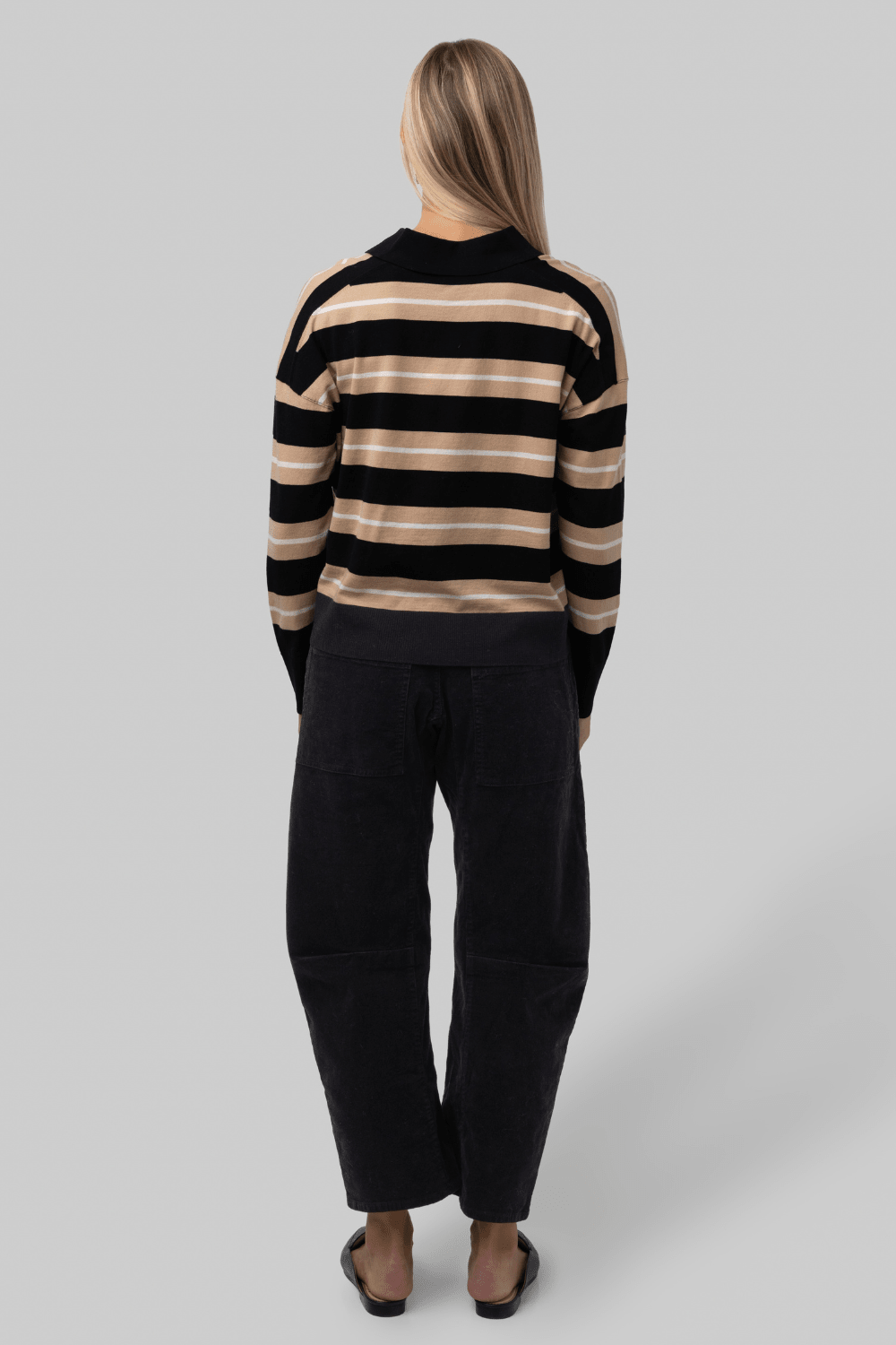 Thames Long Sleeve Polo - Simkhai