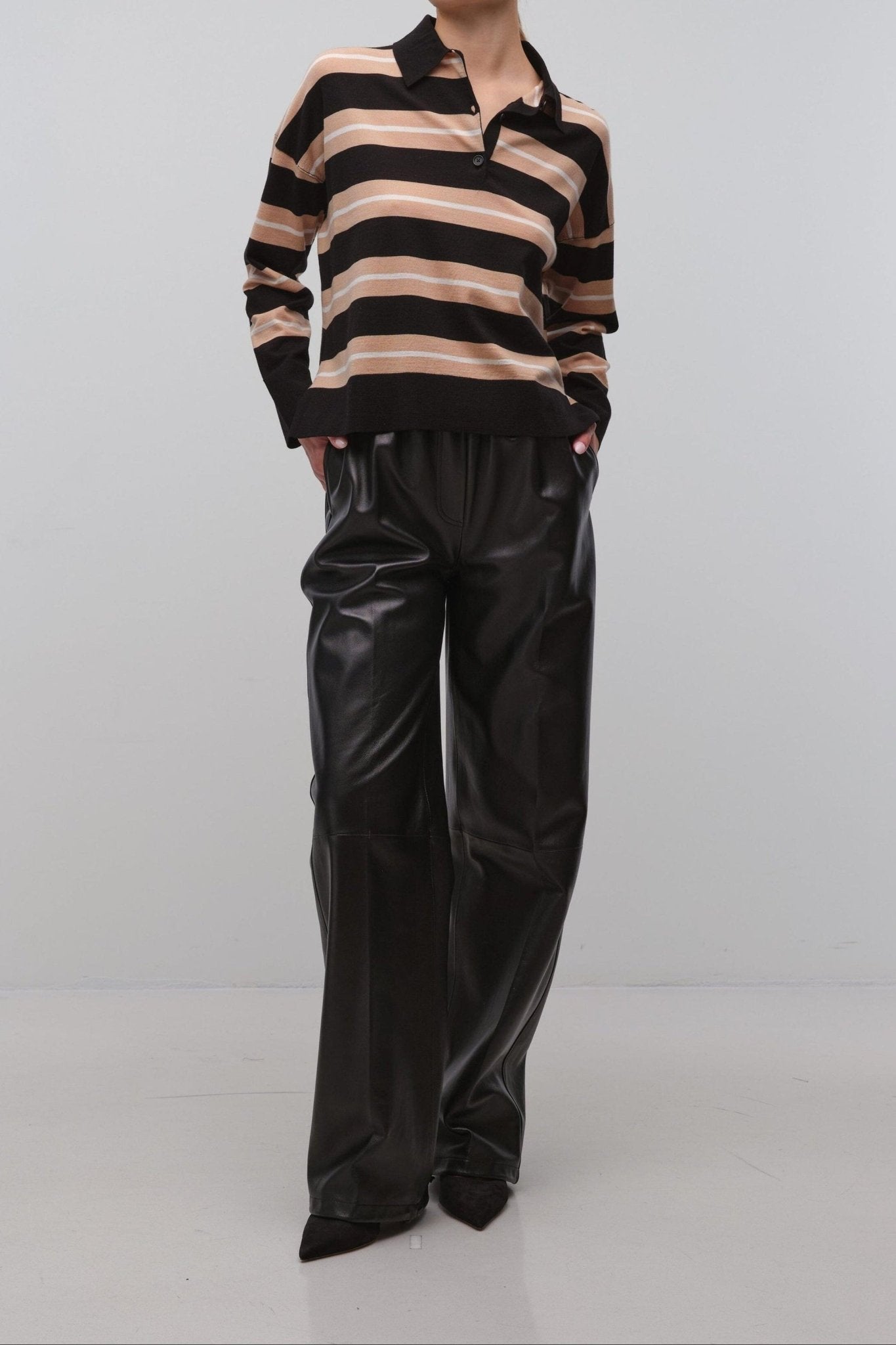 Thames Long Sleeve Polo - Simkhai