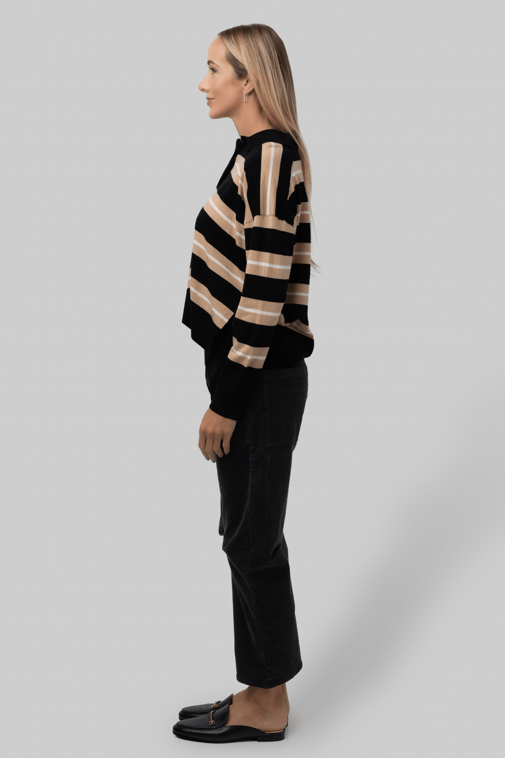 Thames Long Sleeve Polo - Simkhai