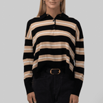 Thames Long Sleeve Polo - Simkhai