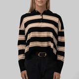 Thames Long Sleeve Polo - Simkhai