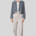 The Avenue Pant in Parchment - WE - AR4