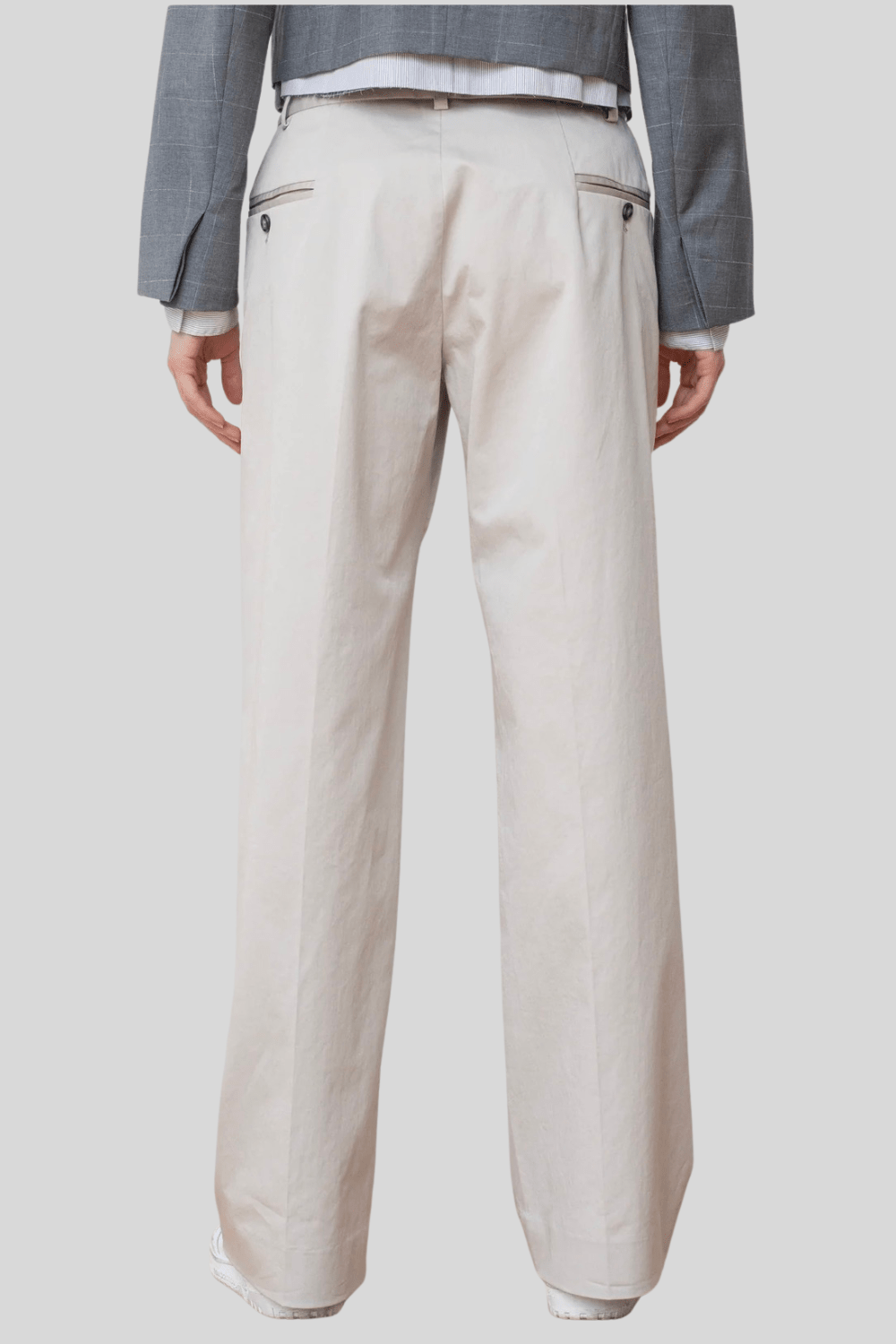 The Avenue Pant in Parchment - WE - AR4