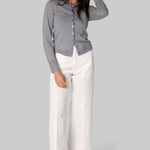 The Avenue Pant in White - WE - AR4