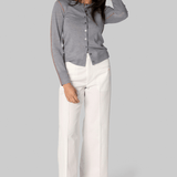 The Avenue Pant in White - WE - AR4