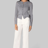The Avenue Pant in White - WE - AR4