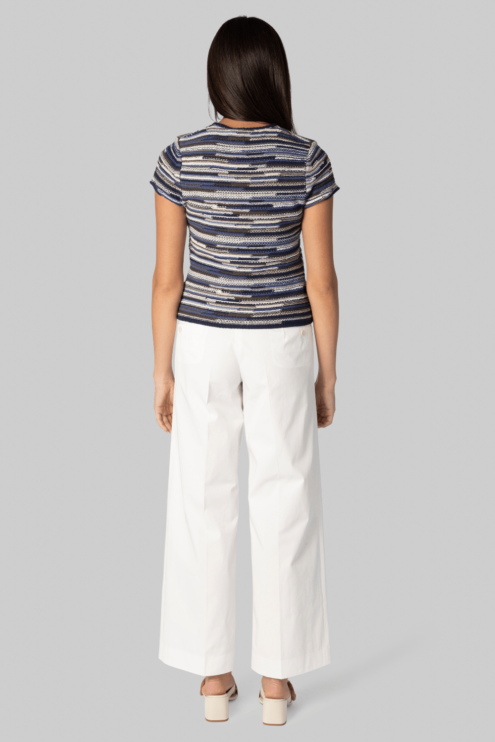 The Avenue Pant in White - WE - AR4